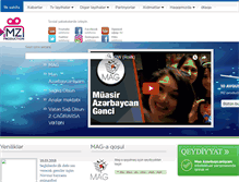 Tablet Screenshot of mzproduction.az